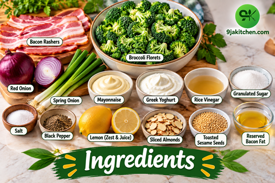easy broccoli bacon salad