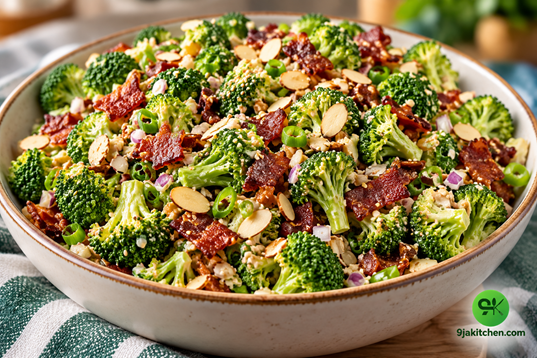 broccoli salad with bacon