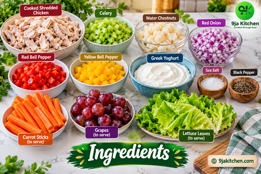 healthy chicken salad