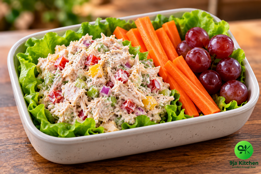 Greek yoghurt chicken salad