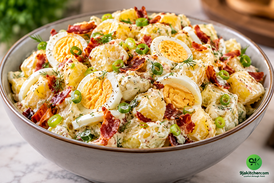 How to Make Egg Potato Salad: A Delicious Creamy Delight🥔🥚🥗✨ 4 creamy potato salad