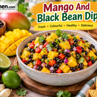 Mango And Black Bean Dip