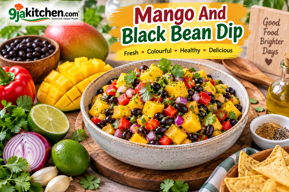 Mango And Black Bean Dip