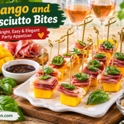 Mango And Prosciutto Bites
