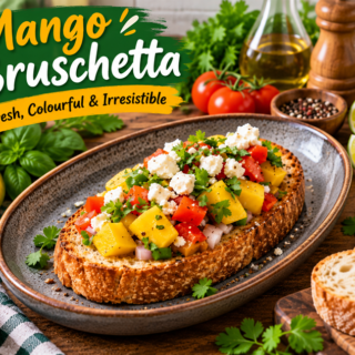 Mango Bruschetta