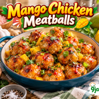 Mango Chicken Meatballs