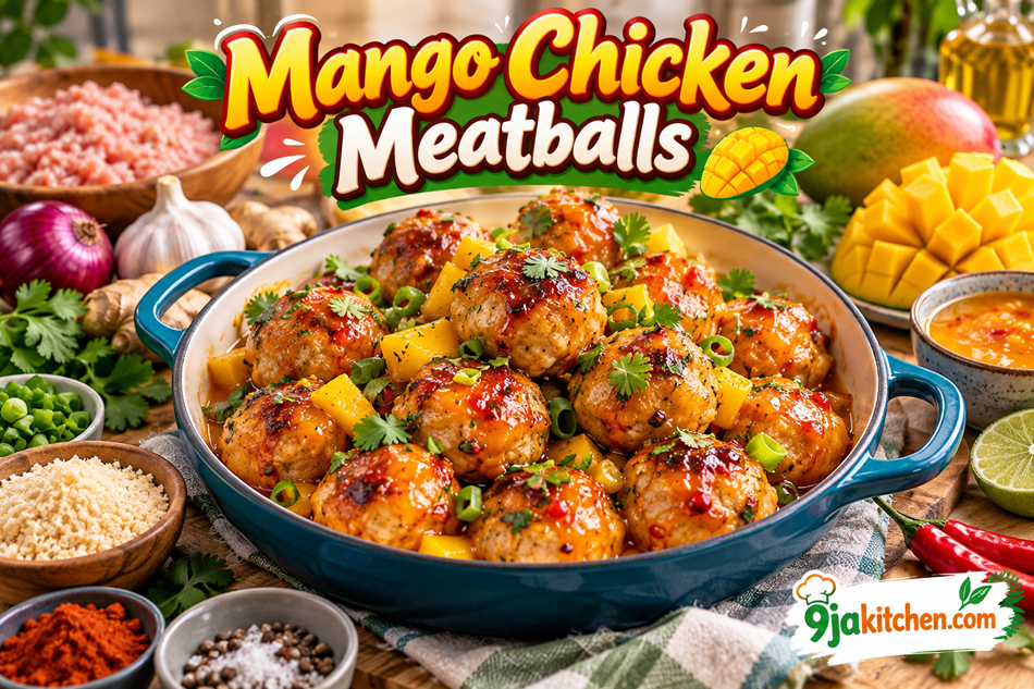 Mango Chicken Meatballs