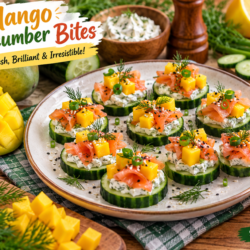Mango Cucumber Bites