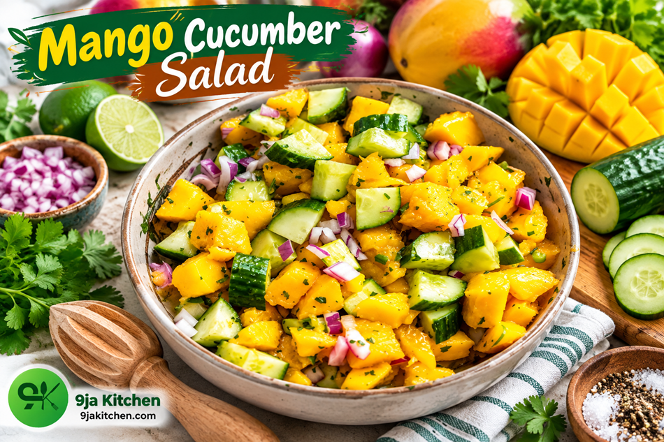 Mango Cucumber Salad