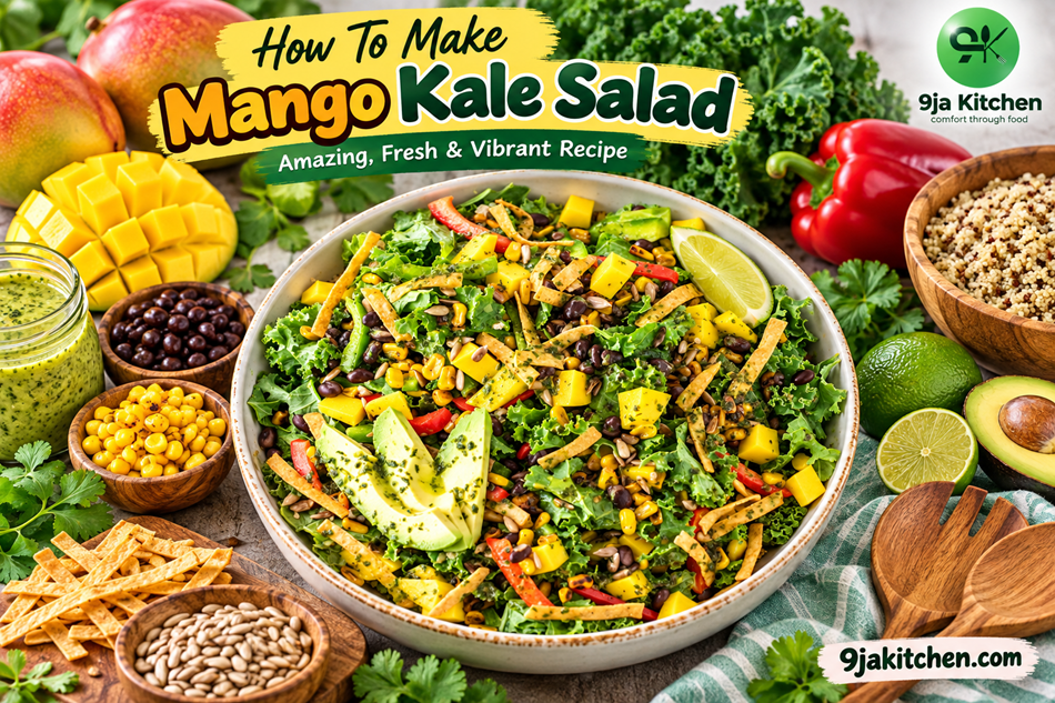 Mango Kale Salad