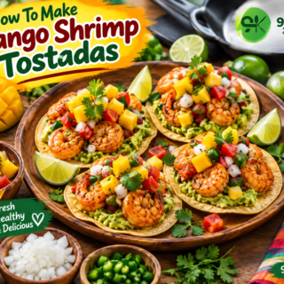 Mango Shrimp Tostadas