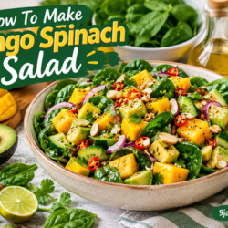 Mango Spinach Salad