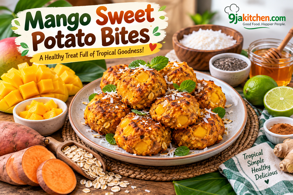 Mango Sweet Potato Bites