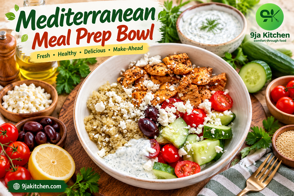 Mediterranean Meal Prep Bowl