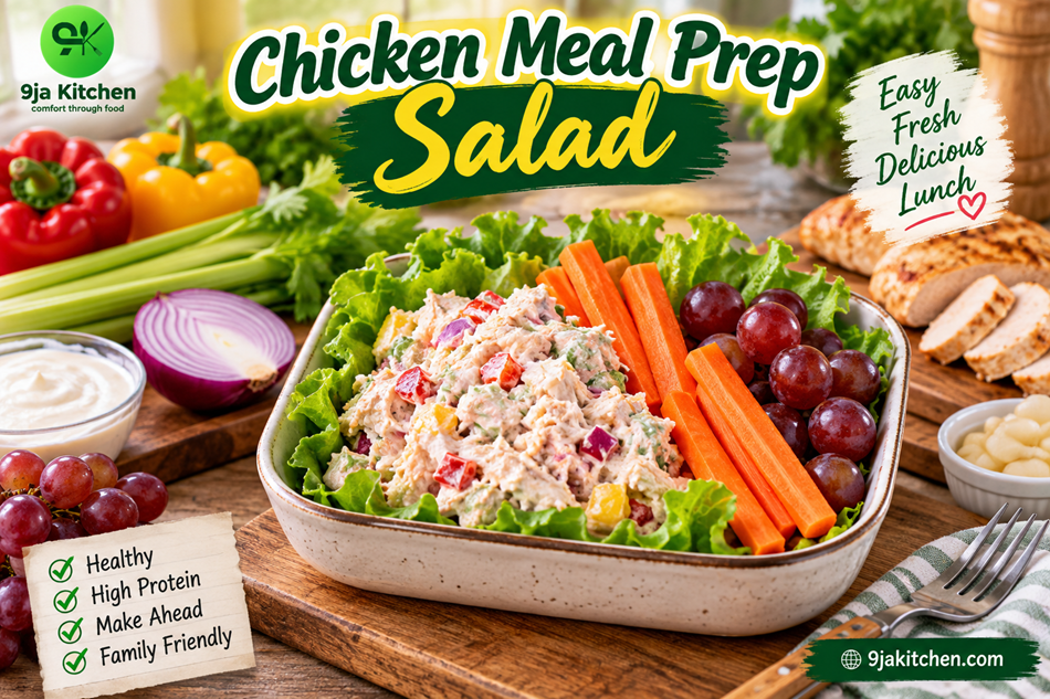 Chicken Meal Prep Salad