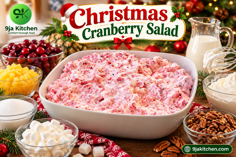 Christmas Cranberry Salad