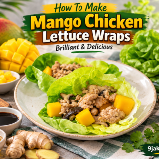 Mango Chicken Lettuce Wraps