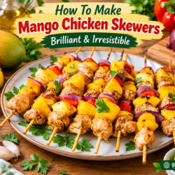 Mango Chicken Skewers