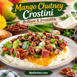Mango Chutney Crostini