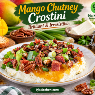 Mango Chutney Crostini