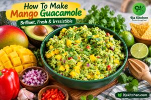 How to Make Mango Guacamole: A Delicious Fresh Zesty Delight🥭🥑✨