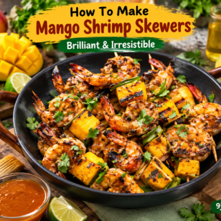 Mango Shrimp Skewers