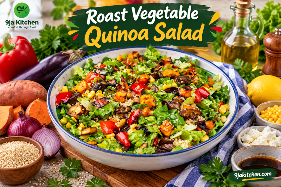 Roast Vegetable Quinoa Salad