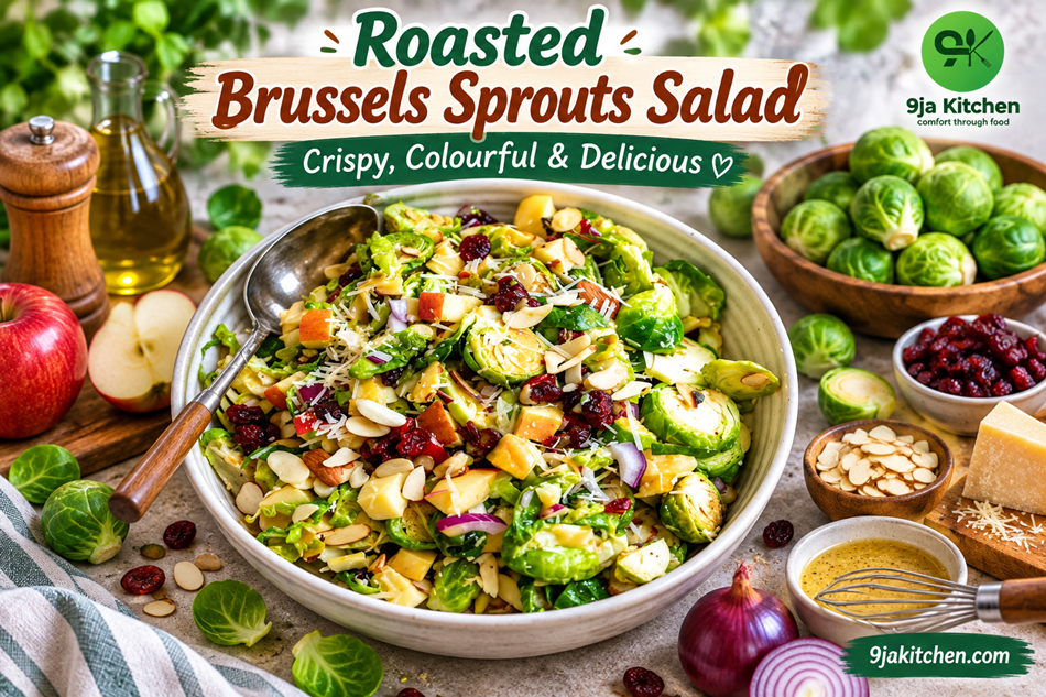 Roasted Brussels Sprouts Salad
