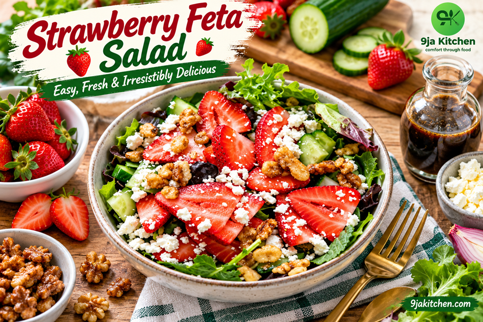 Strawberry Feta Salad