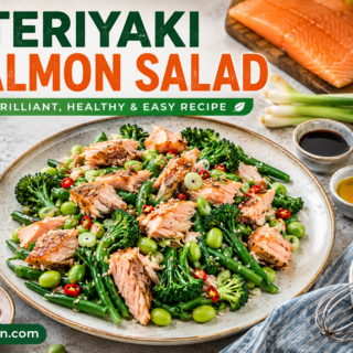 Teriyaki Salmon Salad