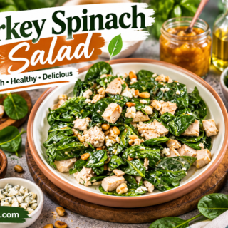 Turkey Spinach Salad
