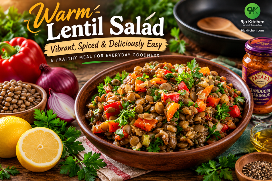 Warm Lentil Salad