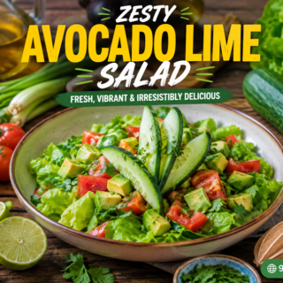 How to Make Avocado Lime Salad: A Delicious Fresh Zesty Delight🥑🍋✨ 15 Avocado Lime Salad