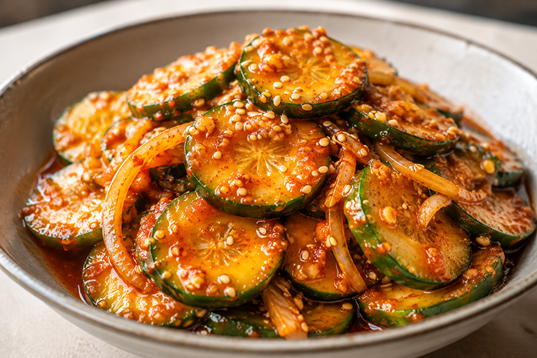 gochugaru cucumber salad