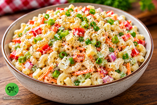 homemade macaroni salad