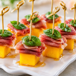 prosciutto appetiser