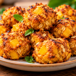 How to Make Mango Sweet Potato Bites: A Delicious Tropical Treat🥭🍠✨ 6 sweet potato bites