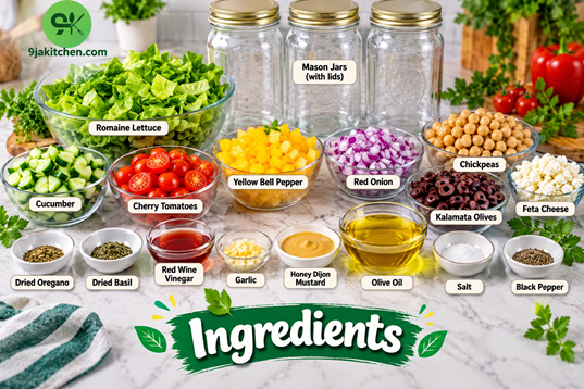 mason jar salad recipe
