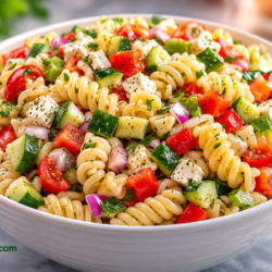pasta salad with vegetables