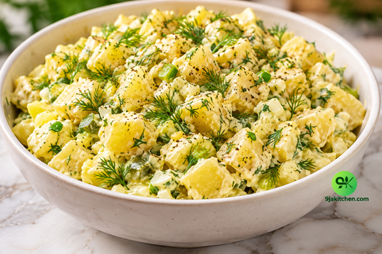 homemade potato salad