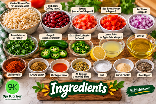 rice bean salad recipe