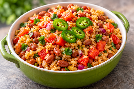 red kidney bean salad