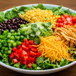How to Make Southwest Salad: A Delicious Fresh Flavour-Packed Delight🌶️🥗✨ 6 homemade salad dressing