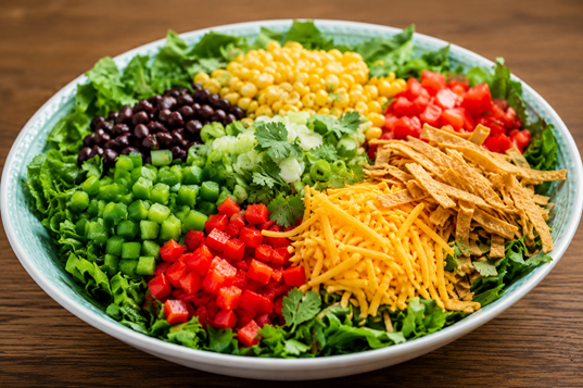 How to Make Southwest Salad: A Delicious Fresh Flavour-Packed Delight🌶️🥗✨ 4 homemade salad dressing