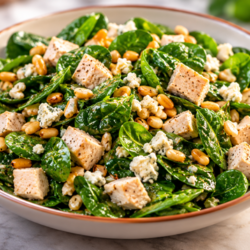 turkey and spinach salad