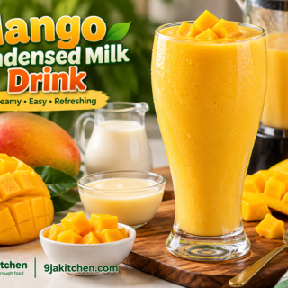Mango Condensed Milk Drink