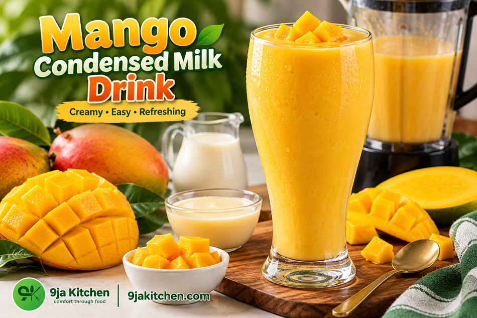 Mango Condensed Milk Drink