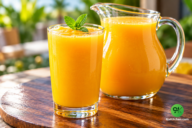 fresh mango juice recipe
