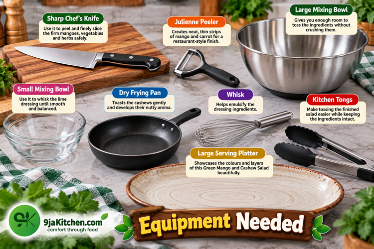 Green Mango Salad Equipment Guide