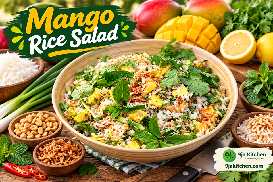 Mango Rice Salad